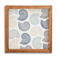 Repeating Shell 12" x 12" Wall Art