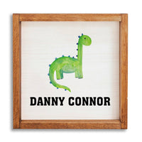 Dino Personalized Wall Art