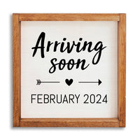 Arriving Soon Personalized Wall Art
