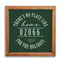 No Place Like Home Personalized Wall Art