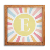 Initial 12" x 12" Personalized Wall Art