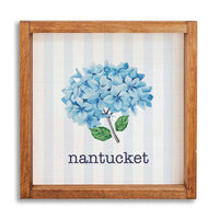 Endless Summer Hydrangea 12" x 12" Personalized Wall Art