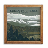 Green Mountains Wall Art