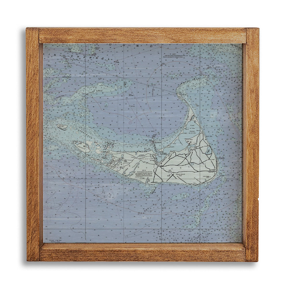 Nantucket Map Wall Art