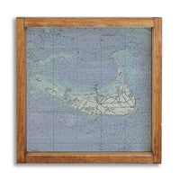 Nantucket, Wall Art Map Wall Art