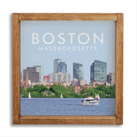 Boston City Massachusetts Wall Art