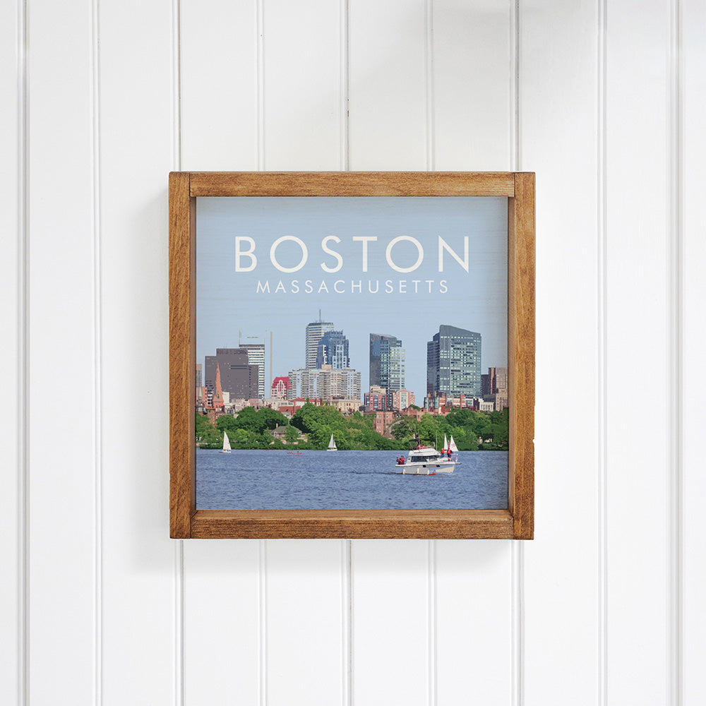 Boston City Massachusetts Wall Art