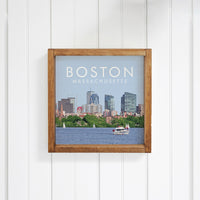 Boston City Massachusetts Wall Art