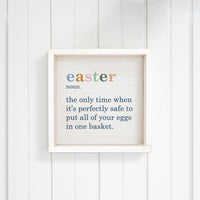 Easter Definition Wall Art