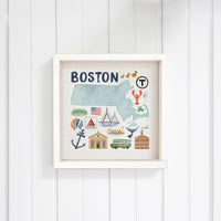 Boston Famous Wall Art