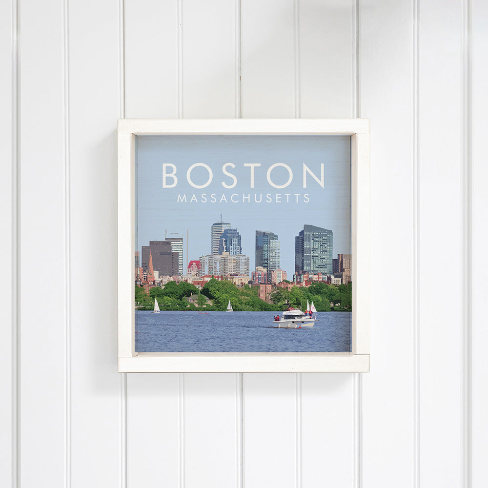 Boston City Massachusetts Wall Art