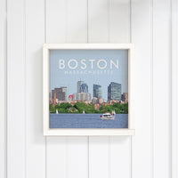 Boston City Massachusetts Wall Art