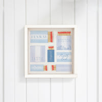 Fenway Boston City Match Box Wall Art