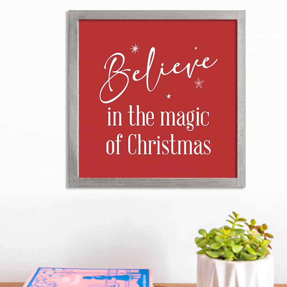 Believe Wall Art