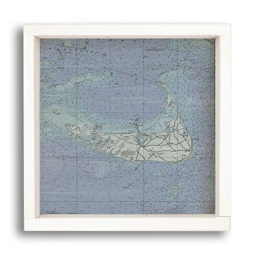 Nantucket Map Wall Art