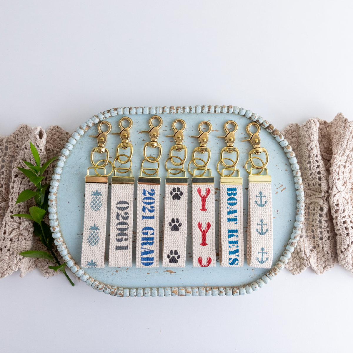 Your Zip Code Personalized Keychain