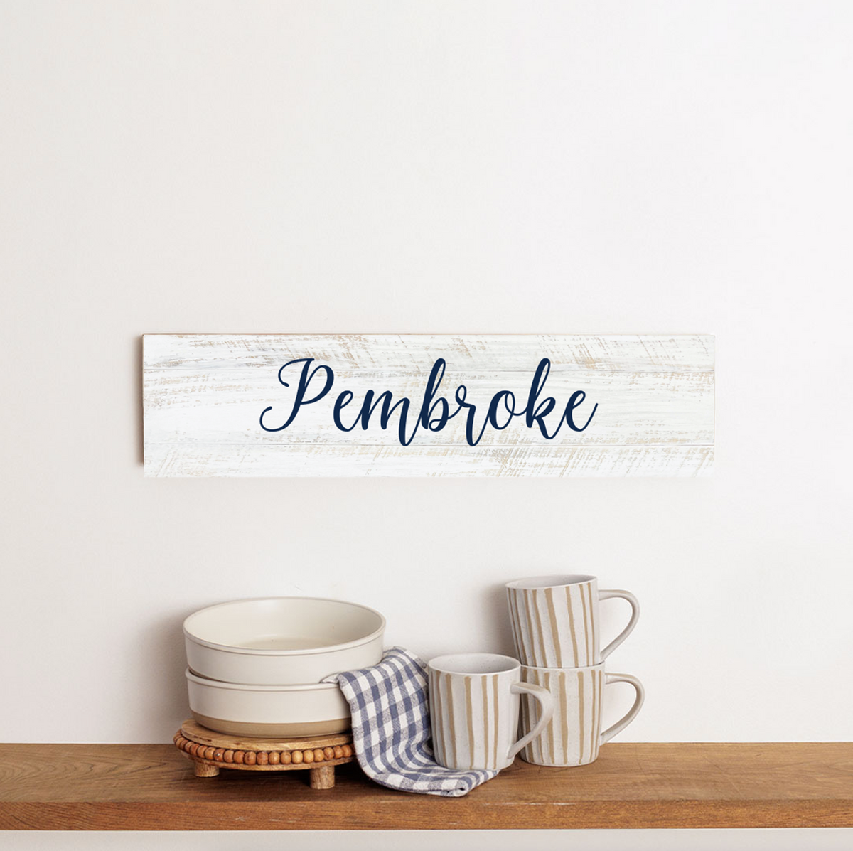Your Word Personalized Barn Wood Sign