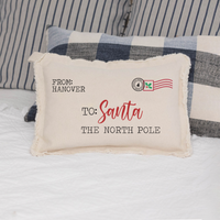 Letter To Santa Personalized Lumbar Pillow
