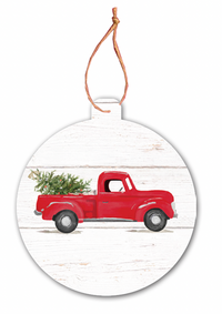 Christmas Tree Truck Ornament