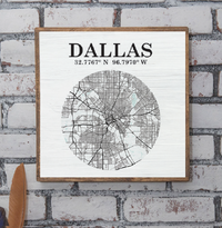 Boston Map Art Wall Art