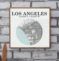 Boston Map Art Wall Art