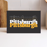 Pittsburgh Block Sign