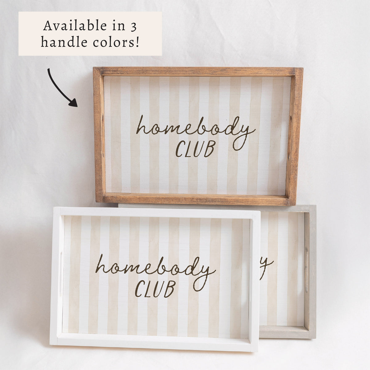 Homebody Club Serving Tray