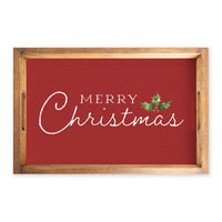 Merry Christmas Serving Tray