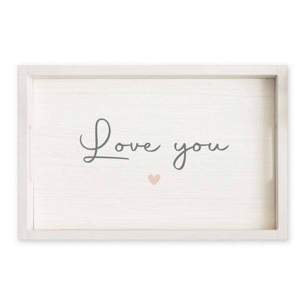 Love You Heart Serving Tray