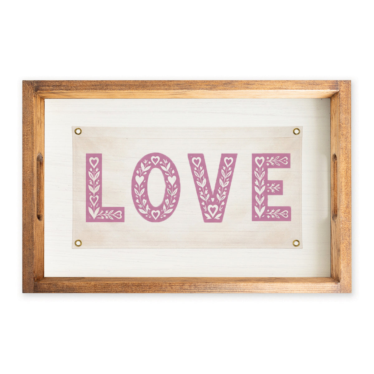 Love Flag Serving Tray