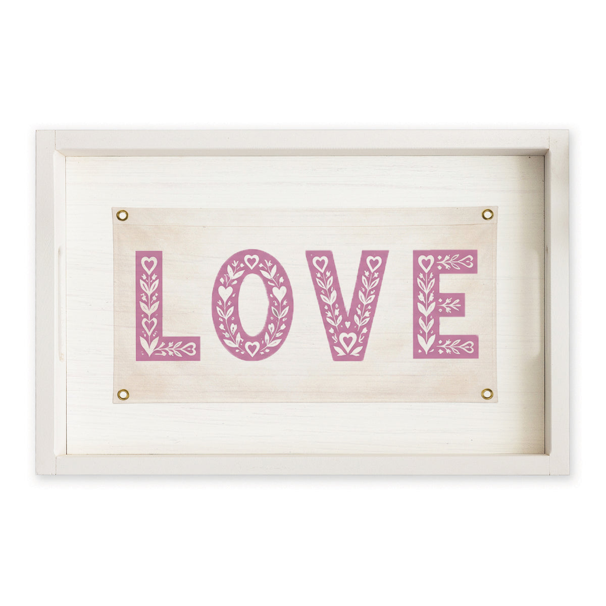 Love Flag Serving Tray