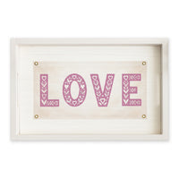 Love Flag Serving Tray