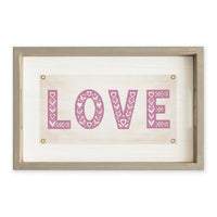 Love Flag Serving Tray