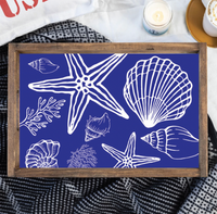 Sea Shells Serving Tray