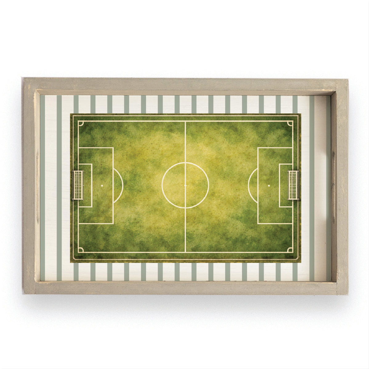 Soccer Field Serving Tray