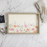 Wildflowers Serving Tray