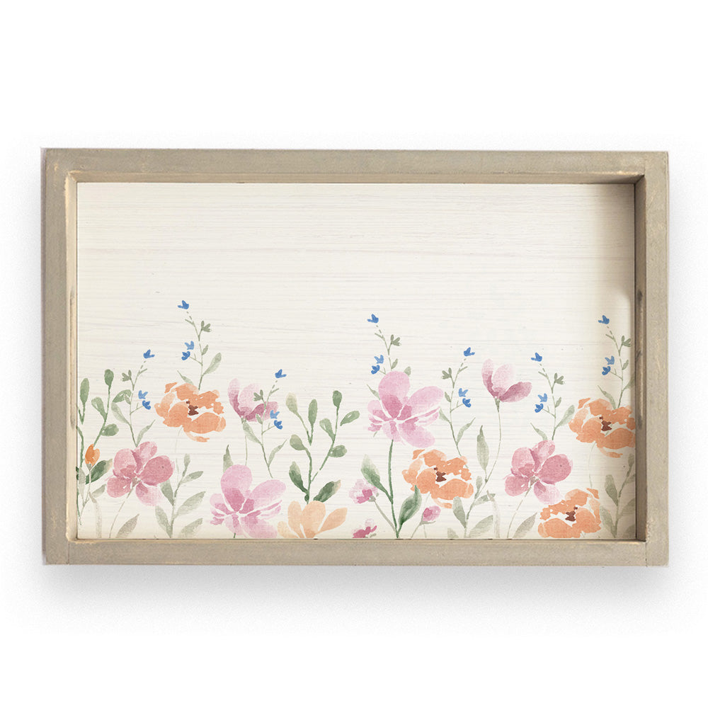 Wildflowers Serving Tray