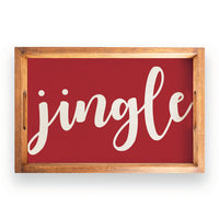 Jingle Serving Tray