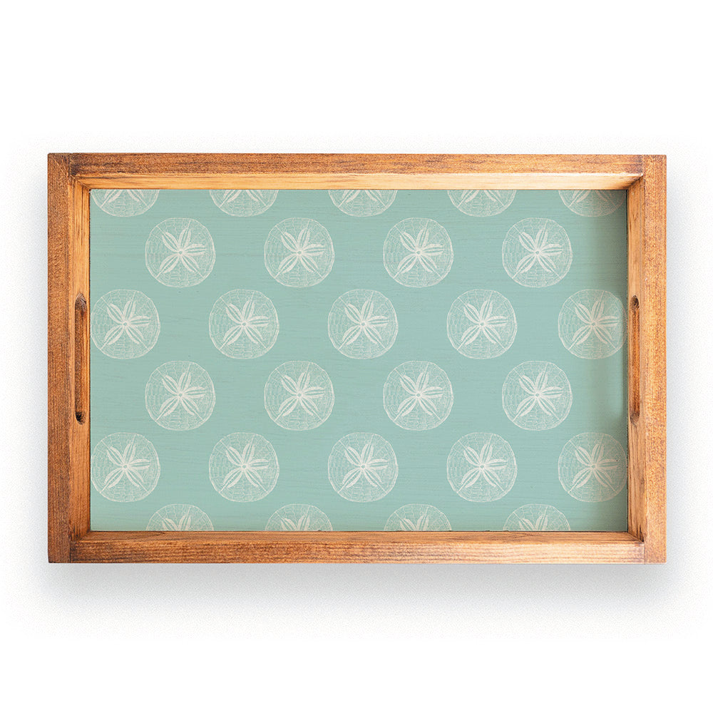 Repeating Sand Dollars Serving Tray