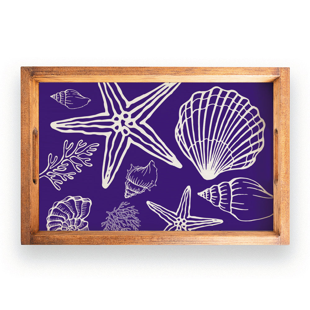 Sea Shells Serving Tray