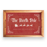 The North Pole Serving Tray