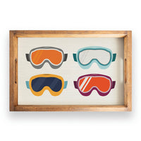 Ski Goggle Vibes Serving Tray