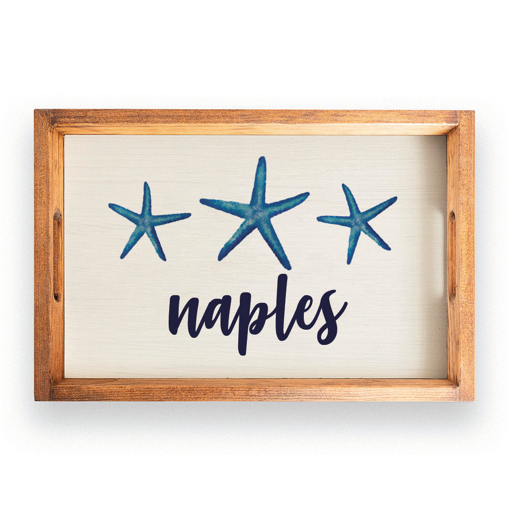 Starfish Personalized Serving Tray