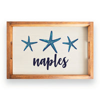 Starfish Personalized Serving Tray