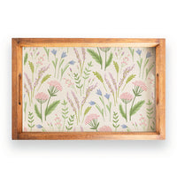 Spring Florals Welcome  Serving Tray
