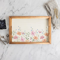 Wildflowers Serving Tray