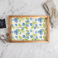 Blueberries Serving Tray