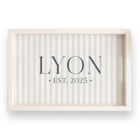 Established Last Name Serving Tray