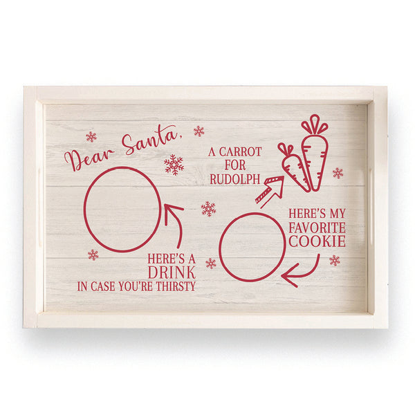 Dear Santa Serving Tray