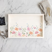 Wildflowers Serving Tray